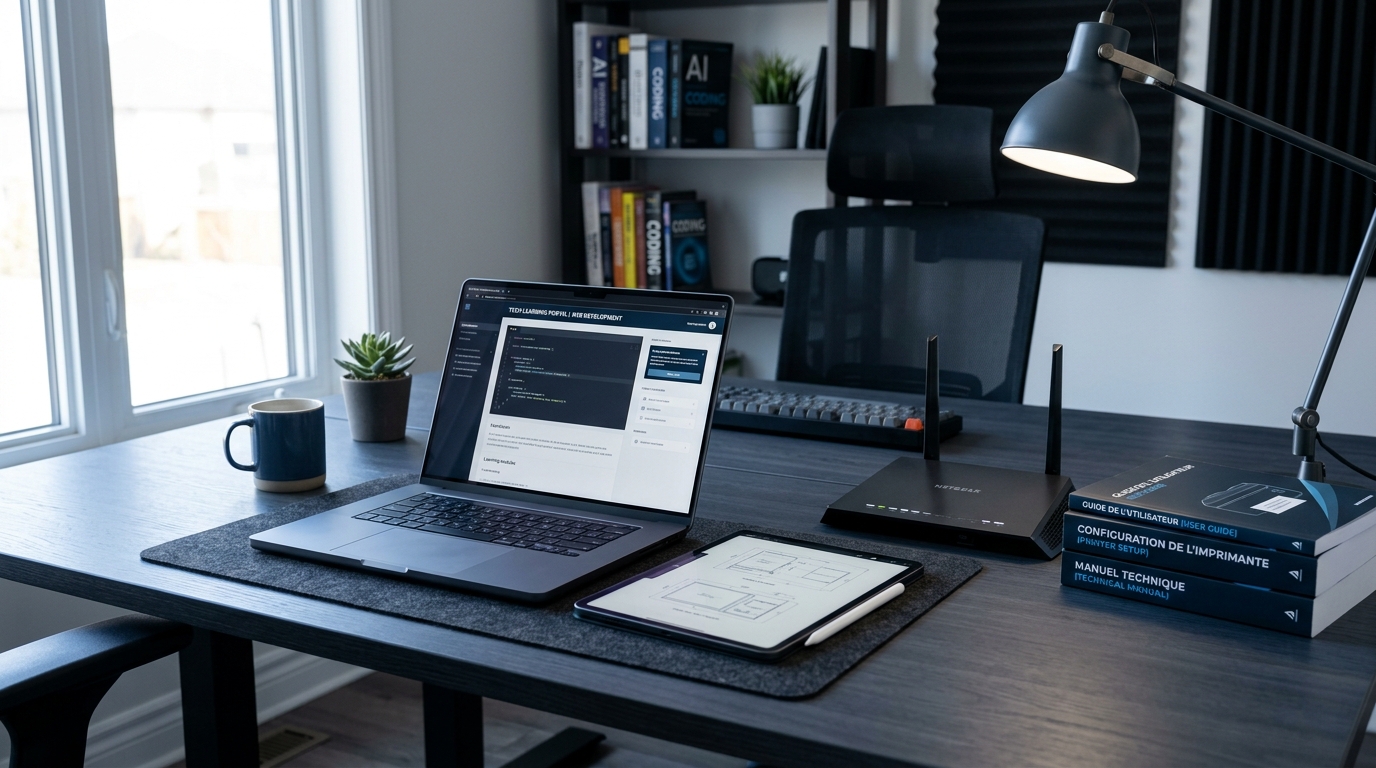 Zeno Guide educational learning desk workspace
