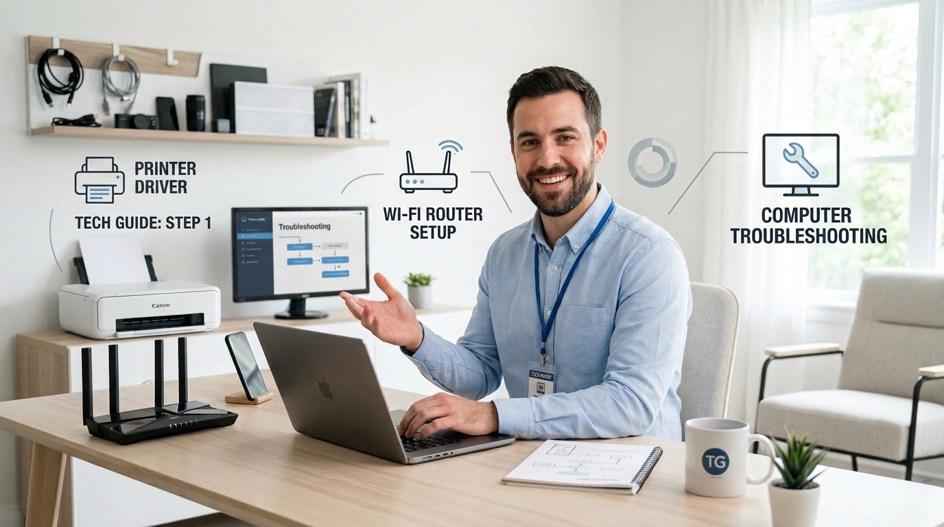 Self-Guided Tech Education Learning Banner