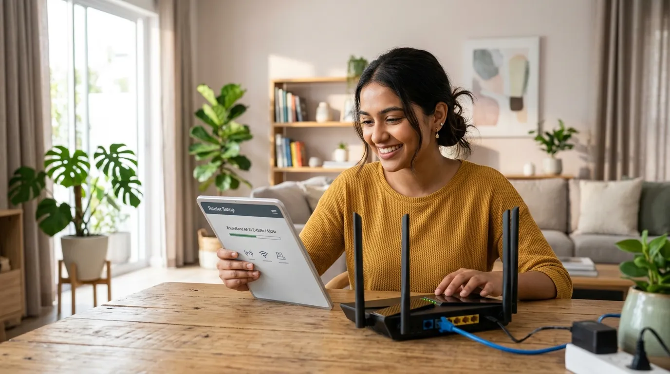 Router setup guide